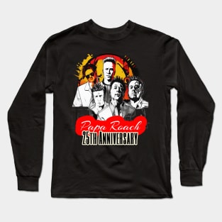 25th Anniversary Celebration Papa roach Long Sleeve T-Shirt